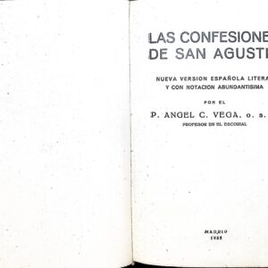 LAS CONFESIONES DE SAN AGUSTÍN