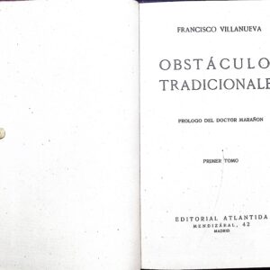 OBSTÁCULOS TRADICIONALES