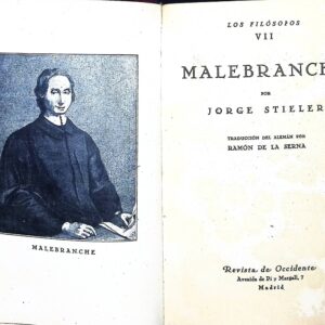 MALEBRANCHE    -JORGE STIELER-