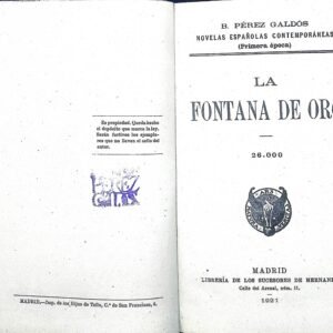 LA FONTANA DE ORO