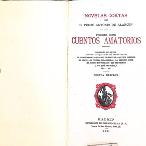 NOVELAS CORTAS DE PEDRO ANTONIO DE ALARCÓN