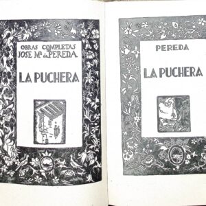 JOSÉ M.ª  DE PEREDA  -OBRAS COMPLETAS- (LA PUCHERA)