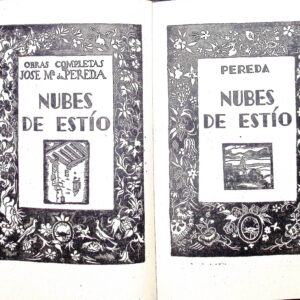 JOSÉ M.ª DE PEREDA -OBRAS COMPLETAS- (NUBES DE ESTÍO)