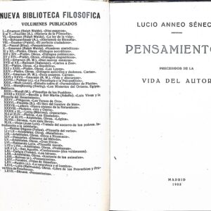 PENSAMIENTOS -LUCIO ANNEO SÉNECA-