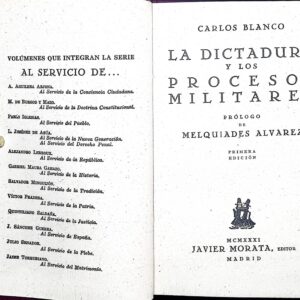 LA DICTADURA Y LOS PROCESOS MILITARES