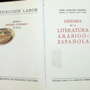 HISTORIA DE LA LITERATURA ARÁBIGO- ESPAÑOLA