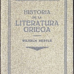 HISTORIA DE LA LITERATURA GRIEGA