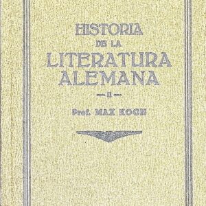 HISTORIA DE LA LITERATURA ALEMANA