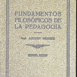 FUNDAMENTOS FILOSÓFICOS DE LA PEDAGOGÍA