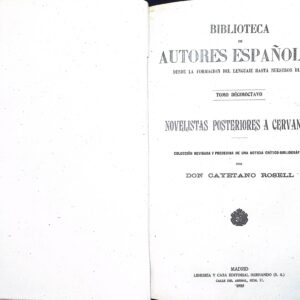NOVELISTAS POSTERIORES A CERVANTES