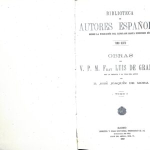 OBRAS V. P. M. FRAY LUIS DE GRANADA