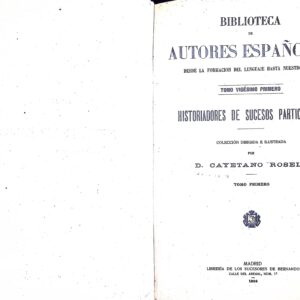 HISTORIADORES DE SUCESOS PARICULARES