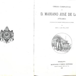 OBRAS COMPLETAS DE D. MARIANO JOSÉ DE LARRA