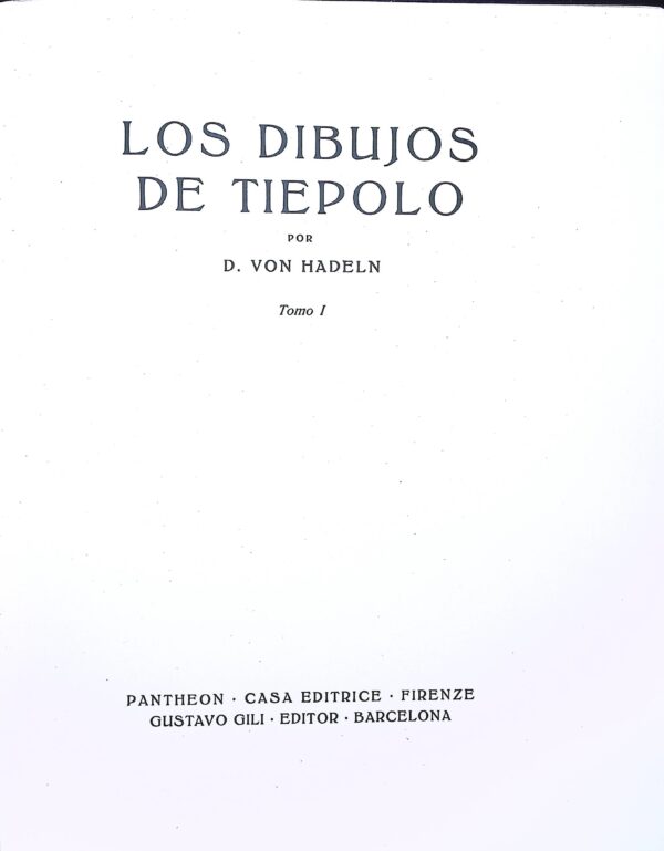 LOS DIBUJOS DE TIEPOLO