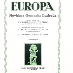 EUROPA  - NOVÍSIMA GEOGRAFIA ILUSTRADA