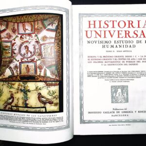 HISTORIA UNIVERSAL - NOVÍSIMO ESTUDIO DE LA HUMANIDAD -