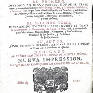 CURIA PHILIPICA, PRIMERO, Y SEGUNDO TOMO.