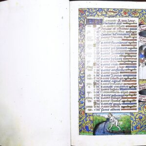 LIBRO DE HORAS DE CARLOS VIII REY DE FRANCIA