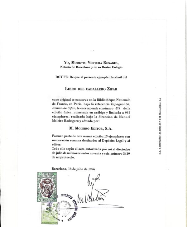LIBRO DEL CABALLERO ZIFAR - Imagen 2