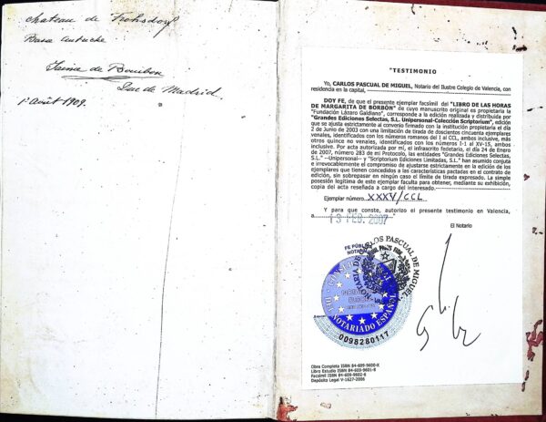 LIBRO DE HORAS DE MARGARITA DE BORBÓN - Imagen 2