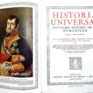 HISTORIA UNIVERSAL (NOVISIMO ESTUDIO DE LA HUMANIDAD) -AFIANZAMIENTO DEL SISTEMA NACIONAL Y DEMOCRÁTICO EN EUROPA-