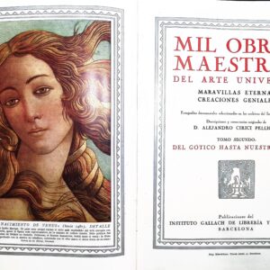 MIL OBRAS MAESTRAS DEL ARTE UNIVERSAL (MARAVILLAS ETERNAS, CREACIONES GENIALES)